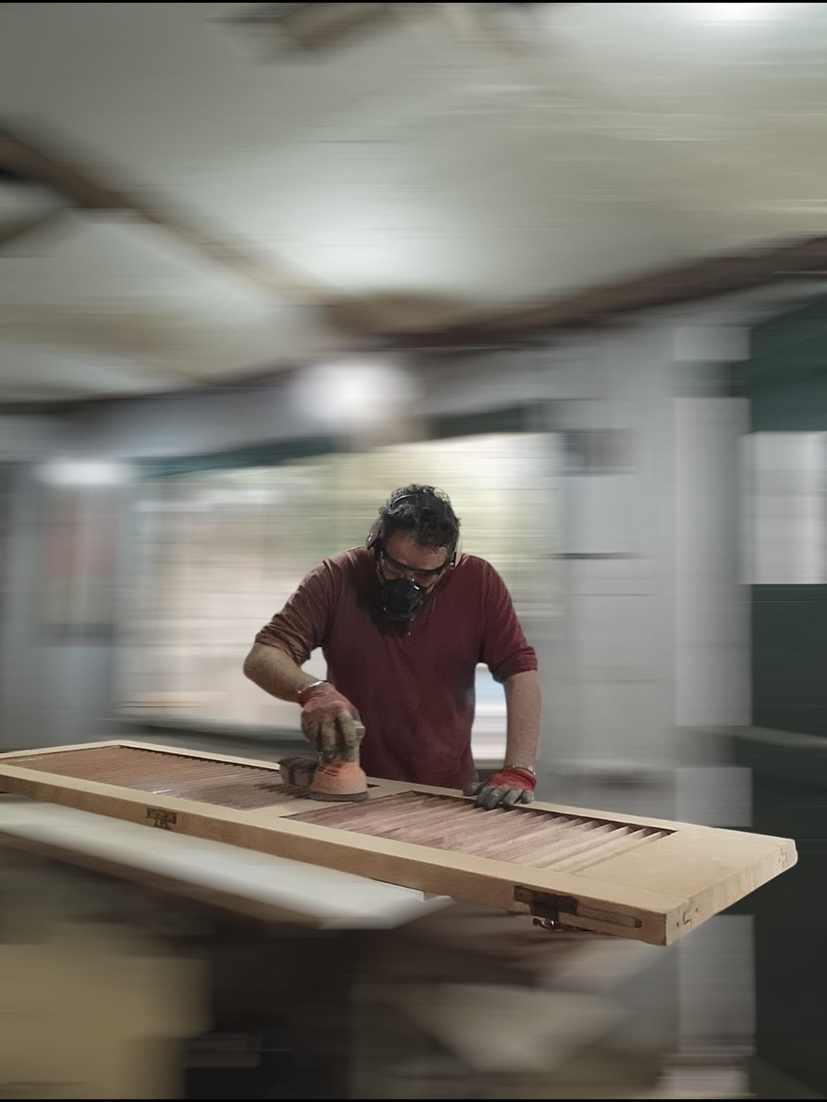 Proceso de carpintería